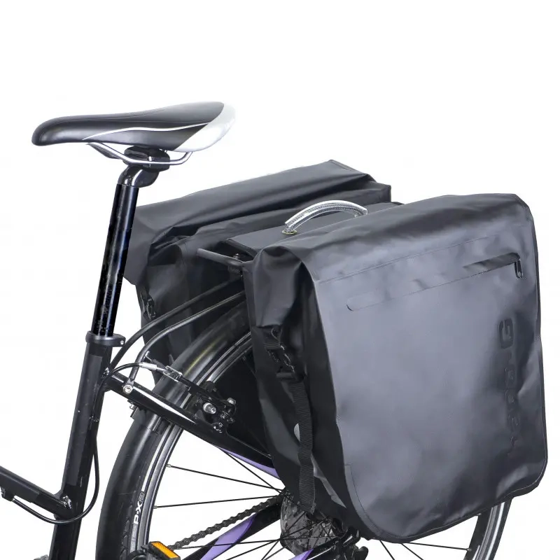 Fahrrad-Seitentasche 2x20L hapoG - Fahrradkörbe und Gepäckträger - 3104889922471 - 1