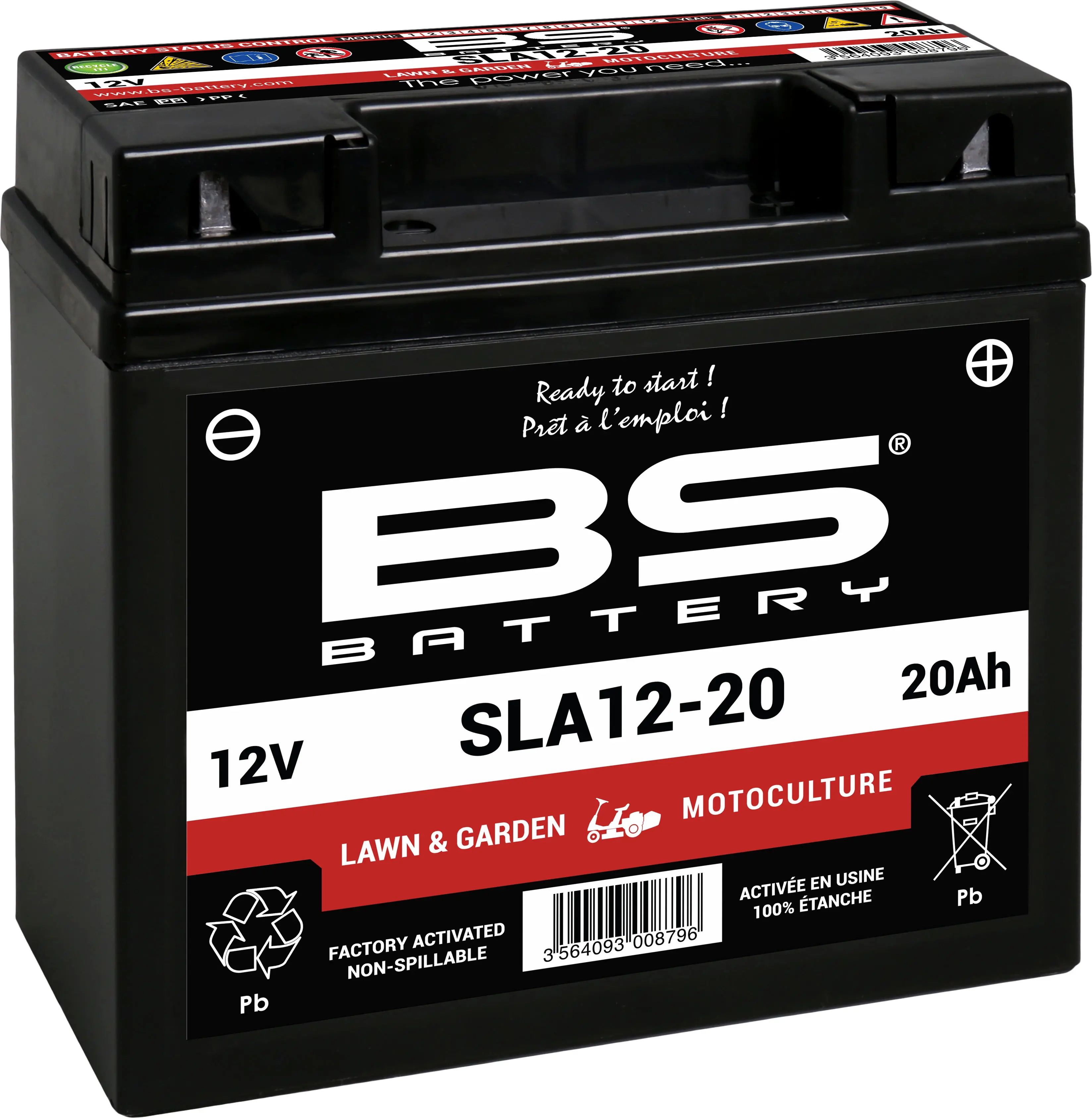 Akku BS Battery SLA12-20 (FA) 5,3 kg - Kleingerätebatterien 10-30Ah - 3564093008796 - 0