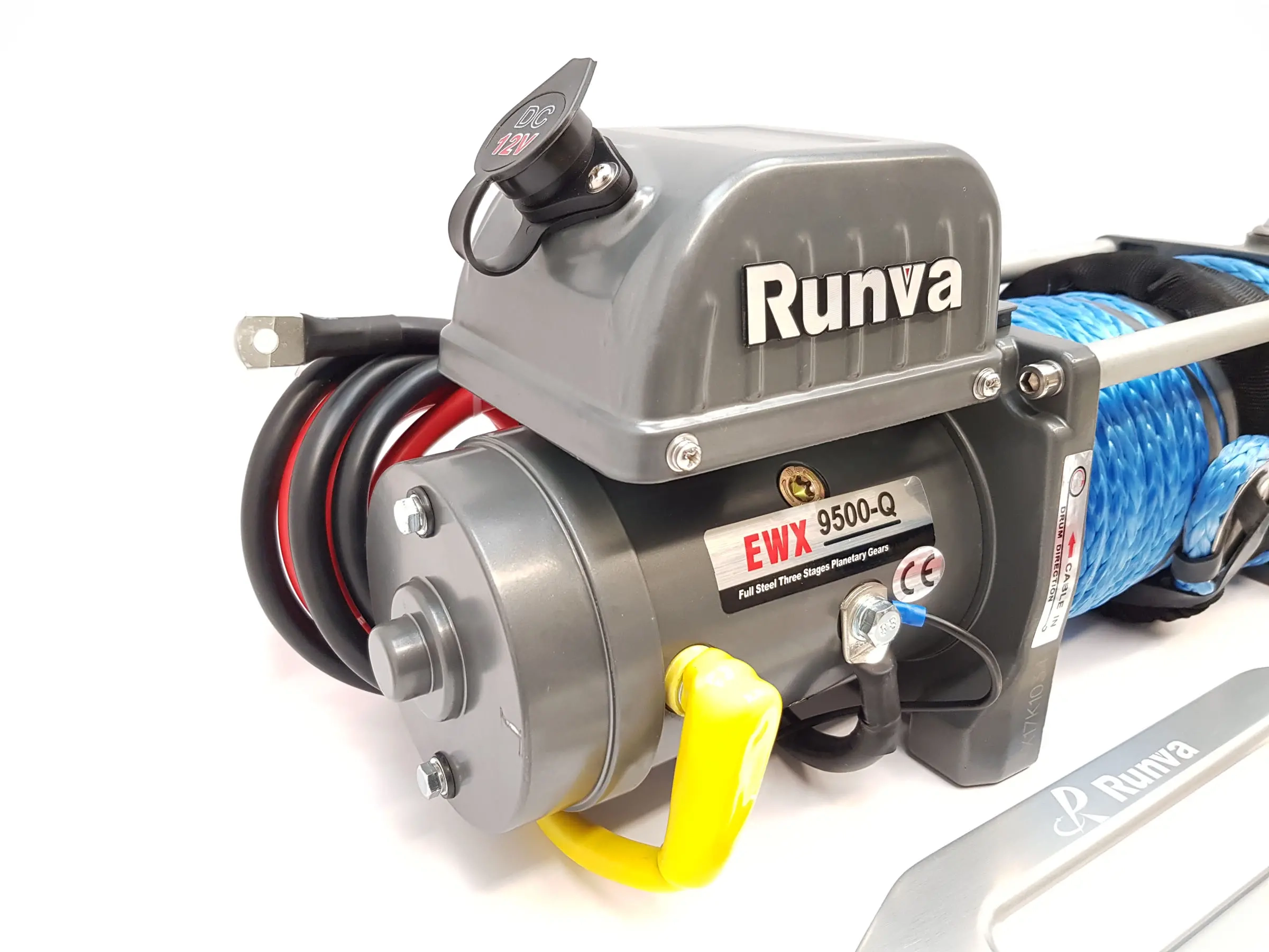 Seilwinde Runva EWX9500Q 4309 kg mit Stahlseil - Auto-Winden - 48776565545 - 4