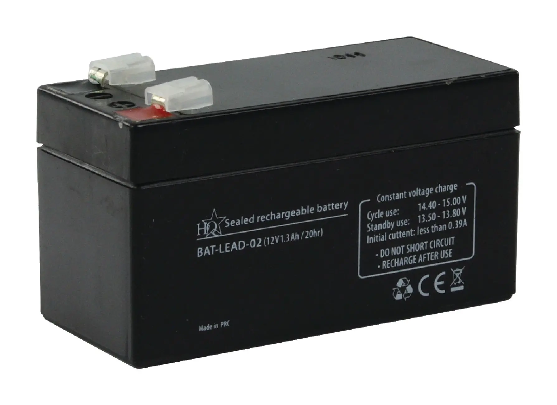 Akku 12V 1,3Ah 97x52x43mm - Kleingerätebatterien 2-5Ah - 5412810284139 - 1