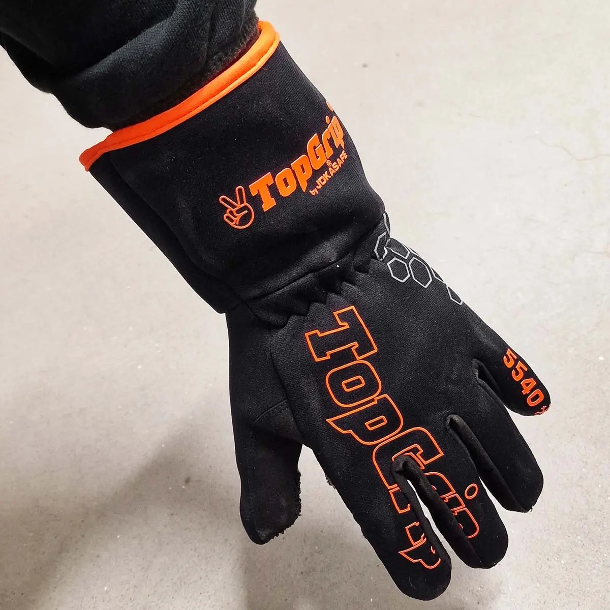 Jokasafe TopGrip 5540 Arbeitshandschuh Größe 8 - Winterarbeitshandschuhe - 6418774540082 - 1