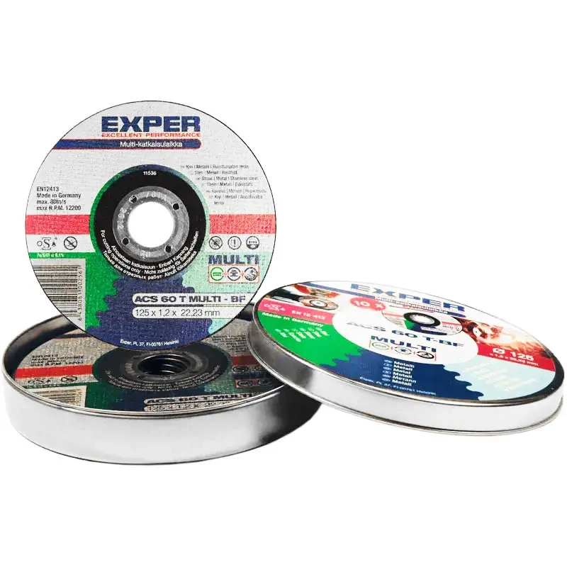 Trennscheibe Exper Multi 125x1,2mm 10 Stück - Winkelschleifer-Trennscheiben 125 mm - 6438081002561 - 0