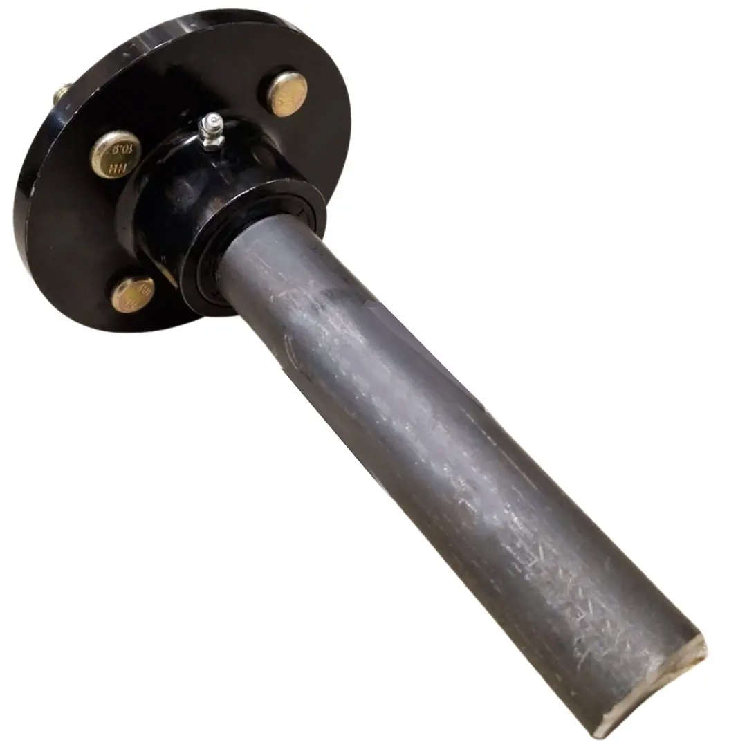 Nabe 4x100mm 375kg runde Achse 40mm Gh - Anhänger-Naben, Achsen und Stoßdämpfer - 6438168098760 - 1