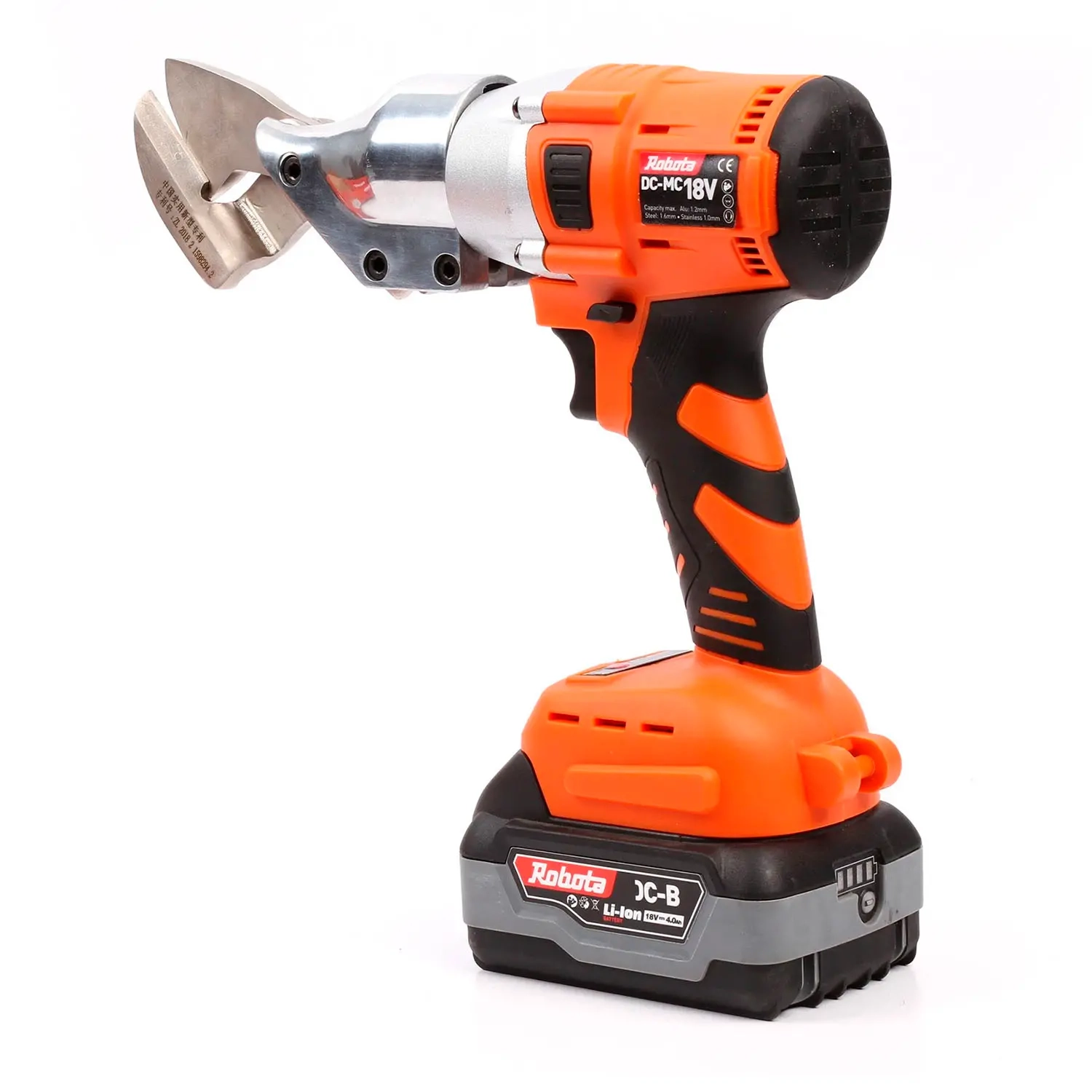 Robota Akku-Blechschere 18V DC - Blechschere, Schere und Hufzange - 6438212108919 - 1