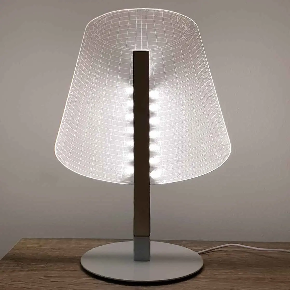 Tischlampe Stockholm, wunderschöne Tischleuchte - Tischlampen und Leselampen - 6438471000047 - 0