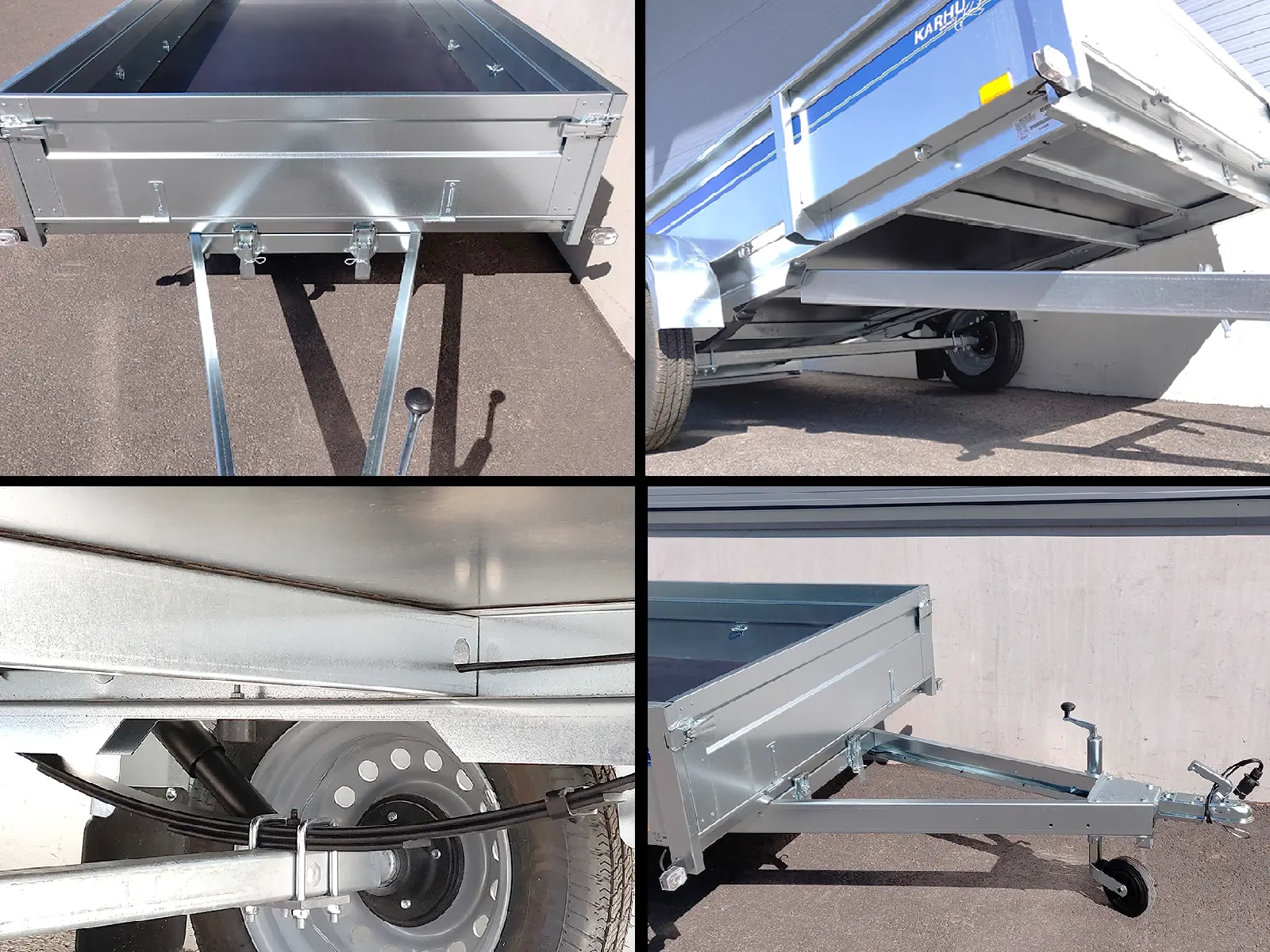 Anhänger Karhu L 330 cm kippbare Ladefläche - Anhänger - 6438471024296 - 3