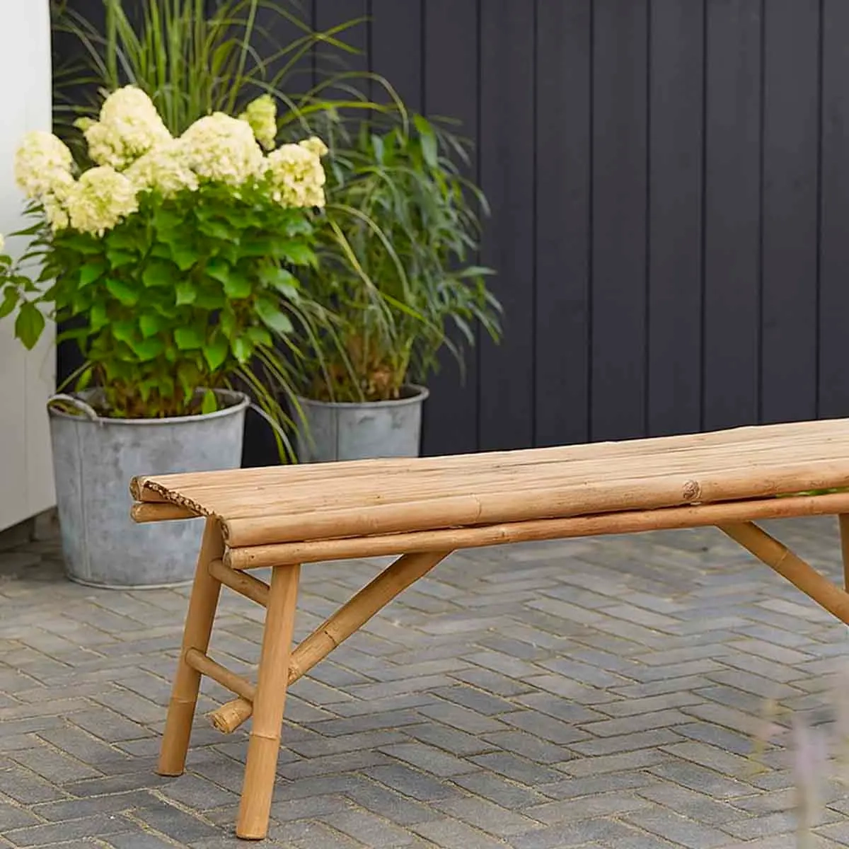 Bank Bali Bambus 118x38x44cm - Gartenmöbel - 8720573865951 - 1