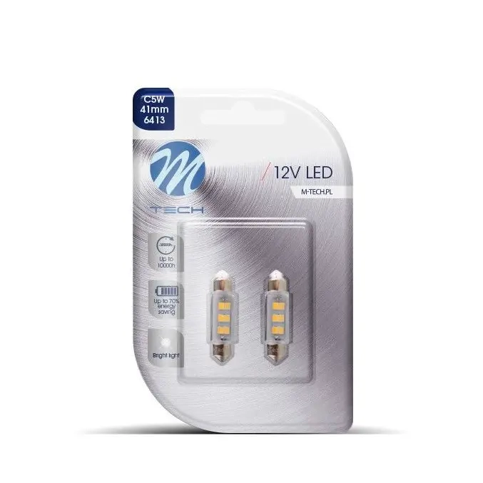 LED Basic C5W-C10W weiß 6K SV8.5-8 41 - LED-Lampen und LED-Kits - 5901508527226 - 0