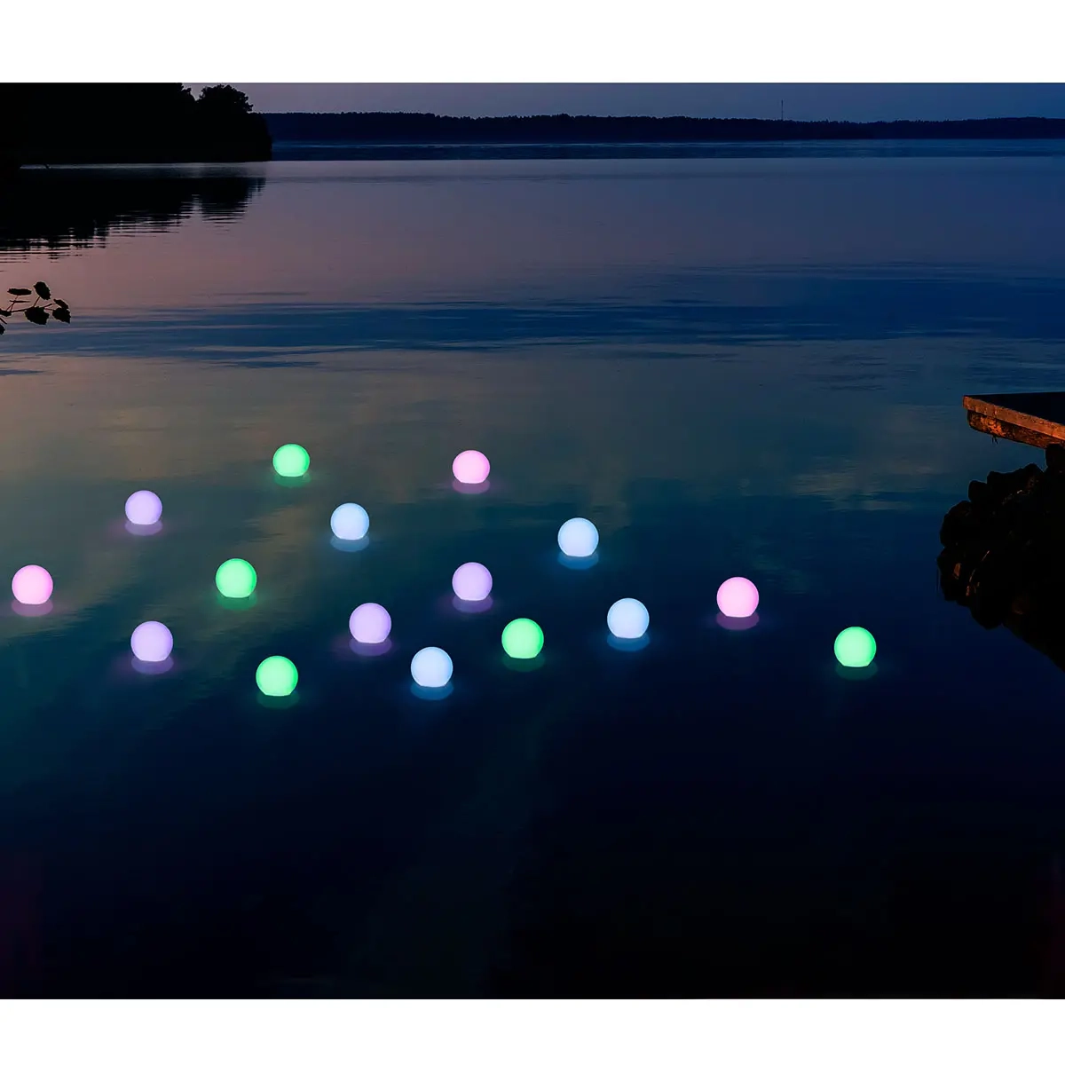 Lichtdekoration Venedig Licht LED Farbe wechselnd - Dekorative Beleuchtung - 6410416388649 - 0