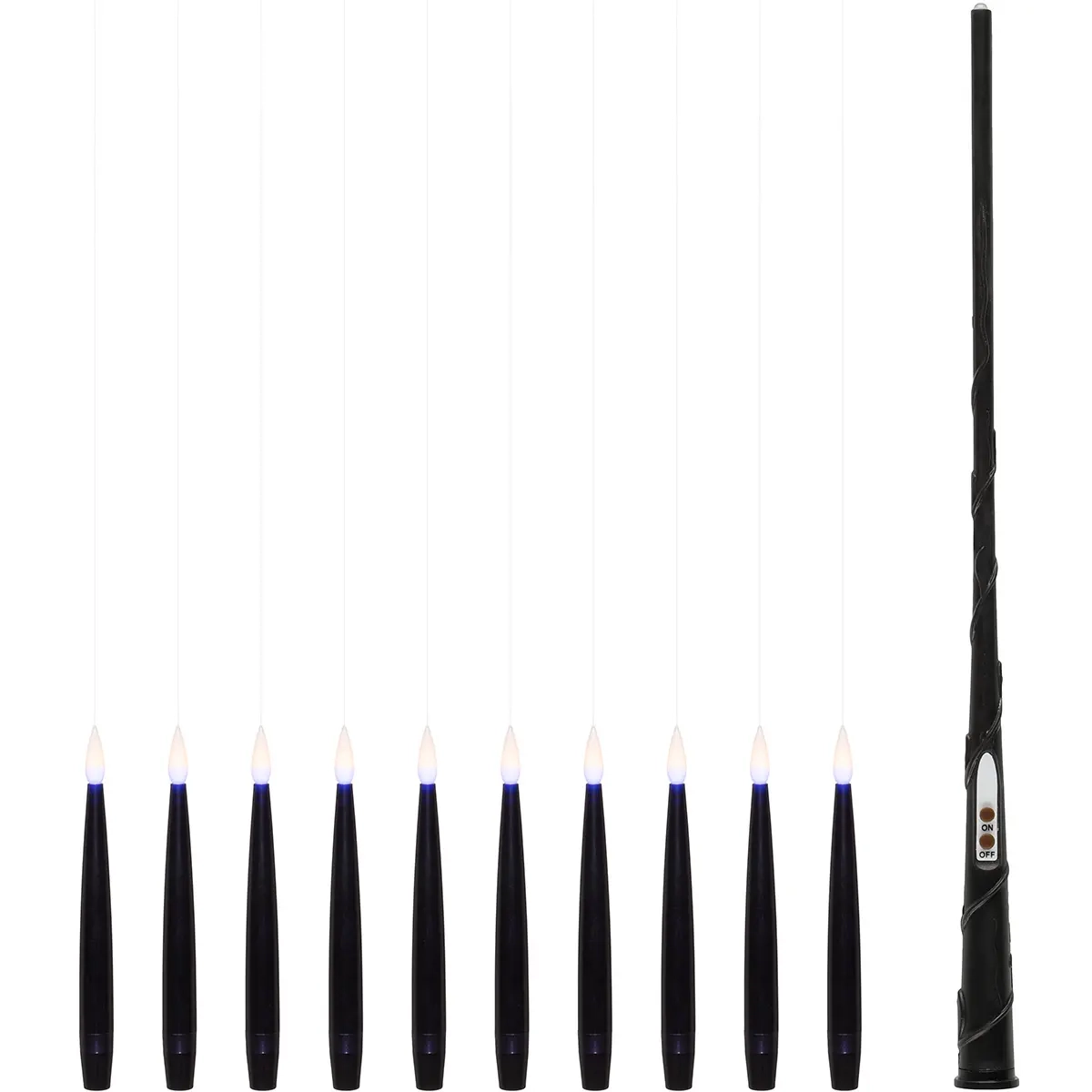 Zauberkerzen 10 Stück 2-farbige Flamme - LED-Licht - 6410416484266 - 1