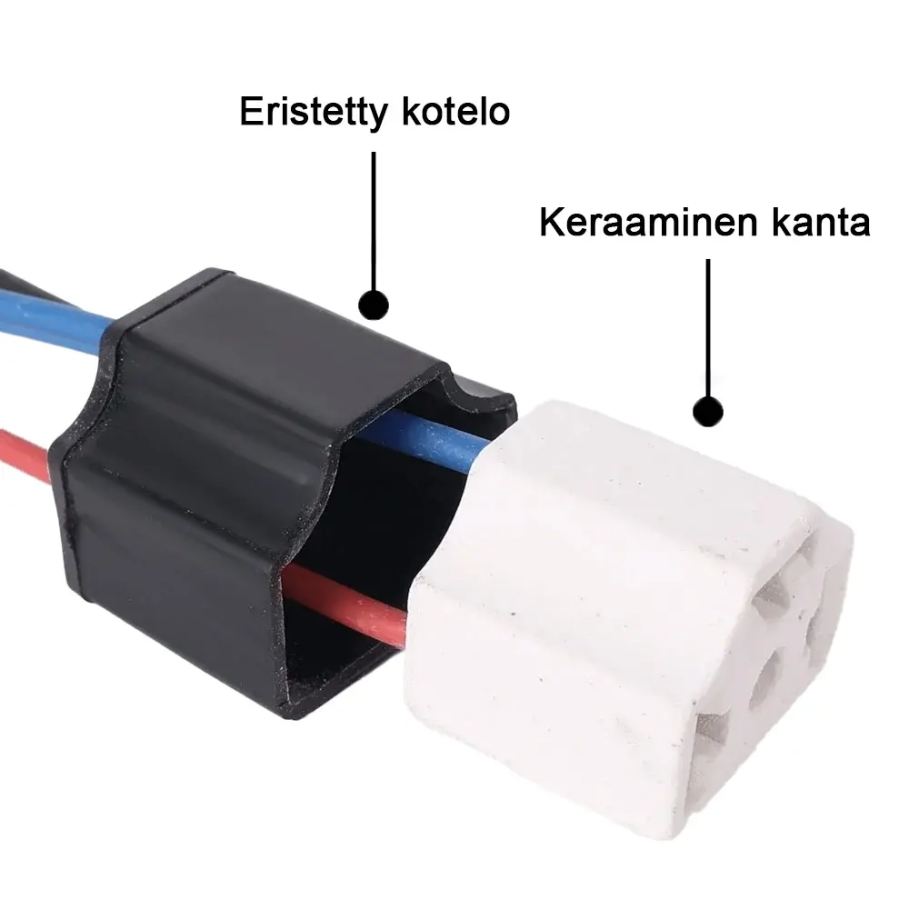 Lampensockel für H4-Glühbirne 2 Stück Universal - Sonstige Autolampen und Zubehör - 6438471290158 - 1