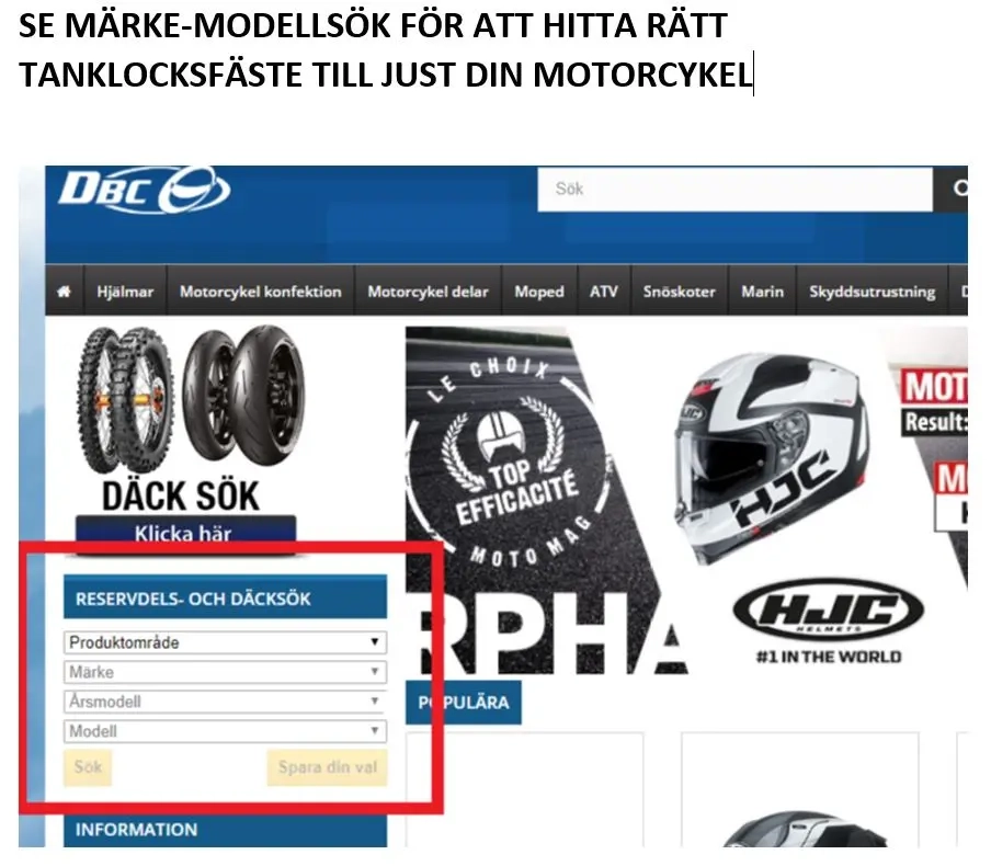 Givi Tanklock fäste - Fästen för motorcykelväskor - 6438471336269 - 1