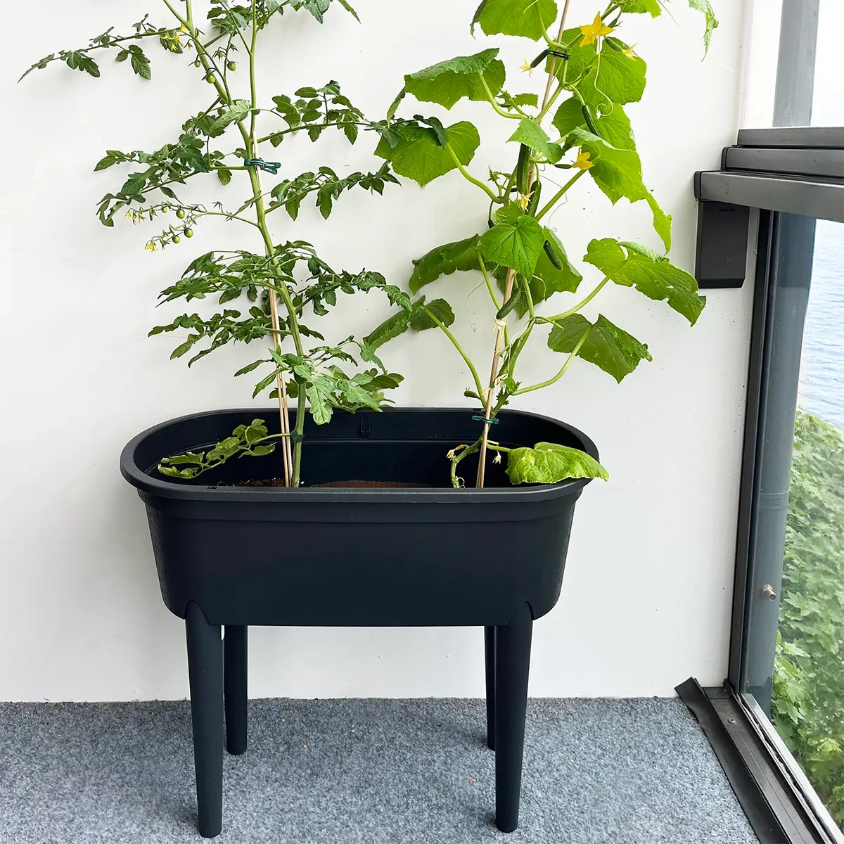 Pflanzkasten mit Beinen Herbs 84 cm - Gewächshäuser und Pflanzkästen - 8719987867323 - 2