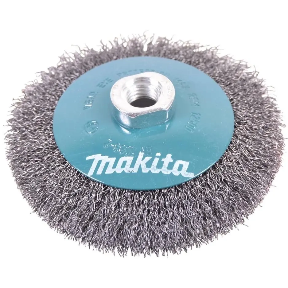 Makita Stahlbürste 115mm M14 - Reinigungsscheiben - 088381399968 - 0