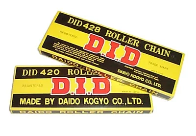 DID Kette 420D Teilung 130 Glieder - Ketten für Motocross und Moped - 4525516344302 - 0