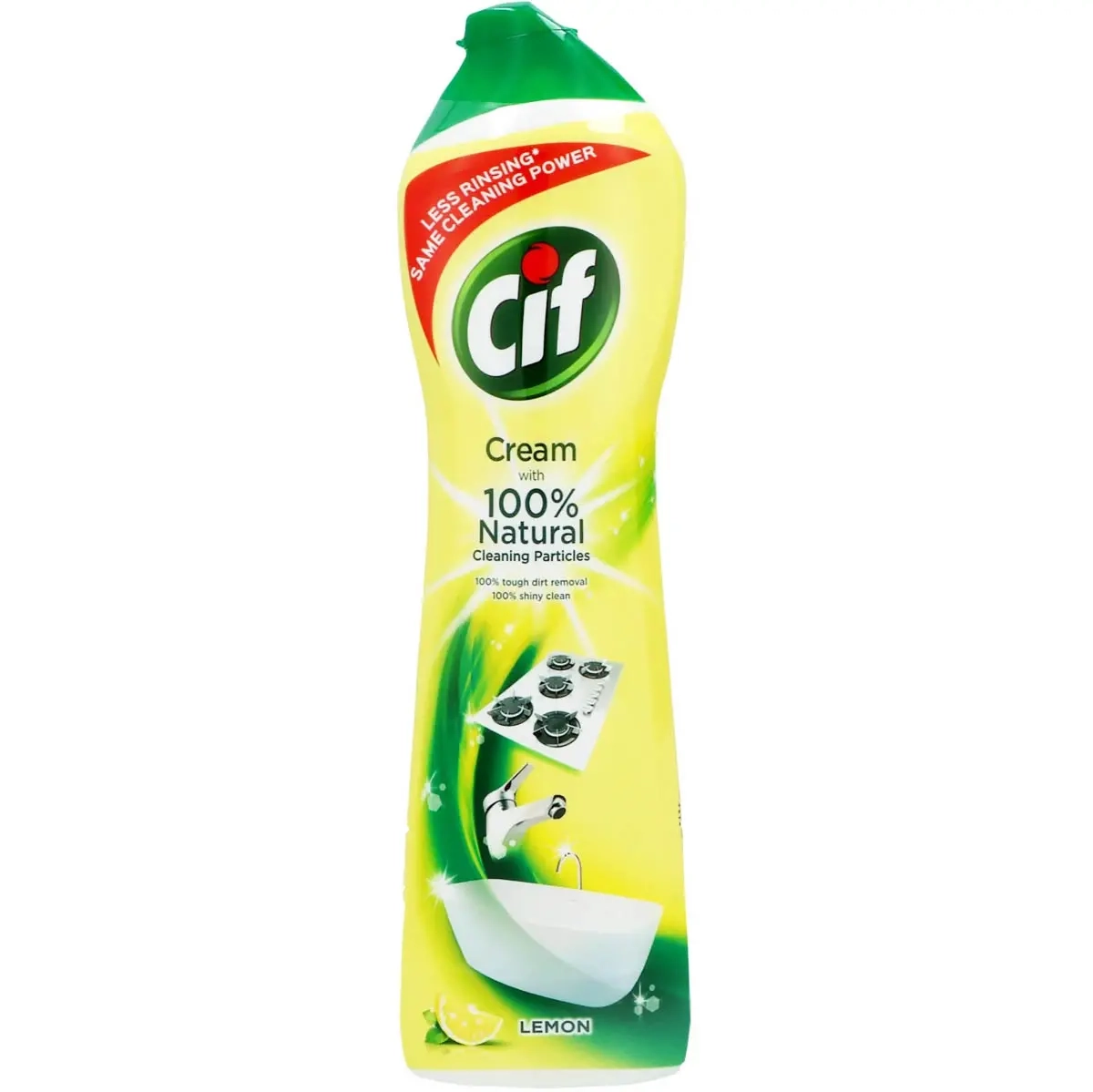 Reinigungsmittel Cif Cream Lemon 500ml - Bodenreiniger und Allzweckreiniger - 5000186735012 - 0