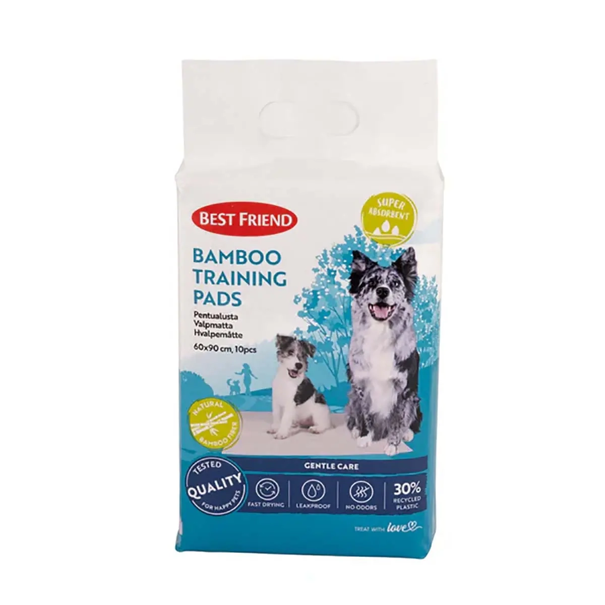 Welpenunterlage Bamboo 60x90cm 10 Stück - Gesundheit und Hygiene des Hundes - 5700551160301 - 0