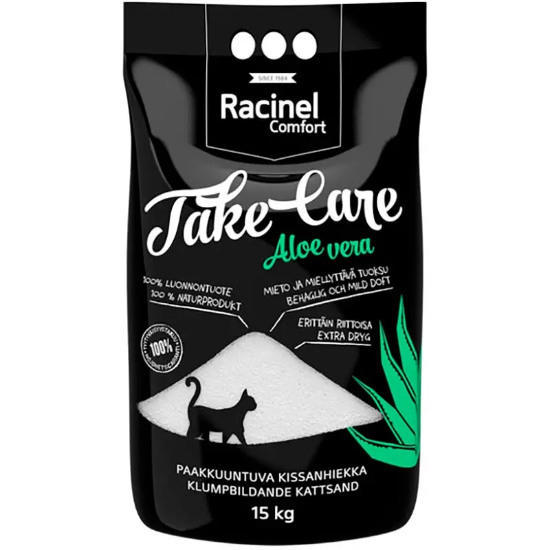 Racinel Comfort Aloe Katzenstreu 15kg - Gesundheit und Hygiene der Katze - 6410328143299 - 0