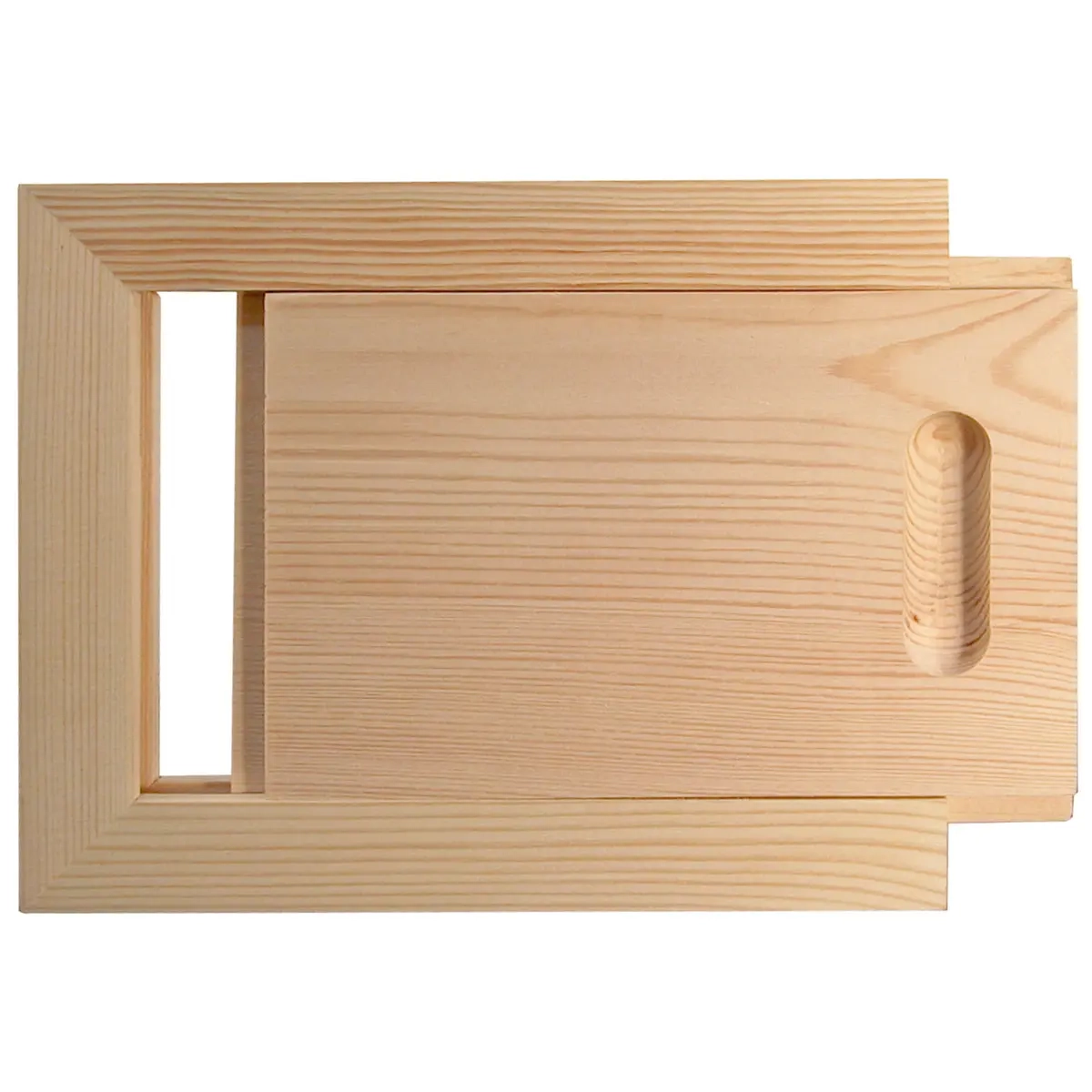 Saunafenster 22x17 cm - Abluftventilatoren und Belüftung - 6414675039298 - 0