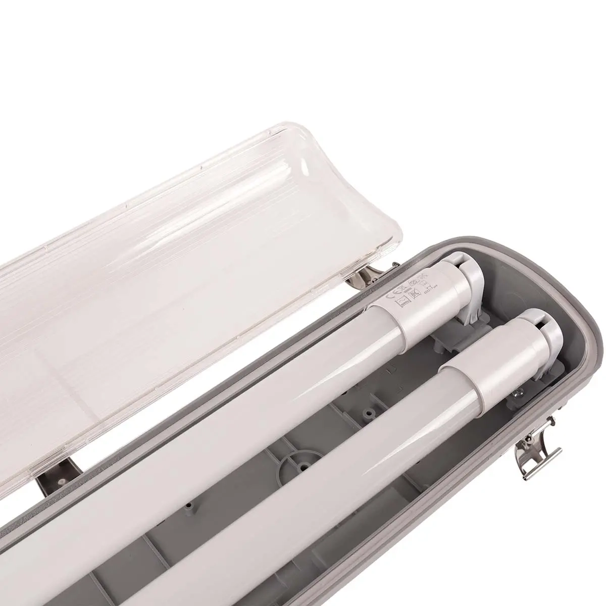 Leuchtstoffröhrenleuchte Leistung 2x18W IP65 - Leuchtstofflampenarmaturen - 6418536028643 - 1