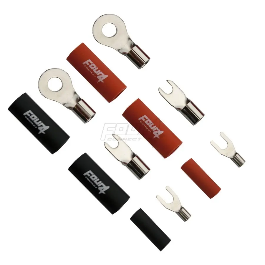 Kabelschuh-Satz 10mm² 6 Stück FOUR Connec - Abiko - 6430042121465 - 1