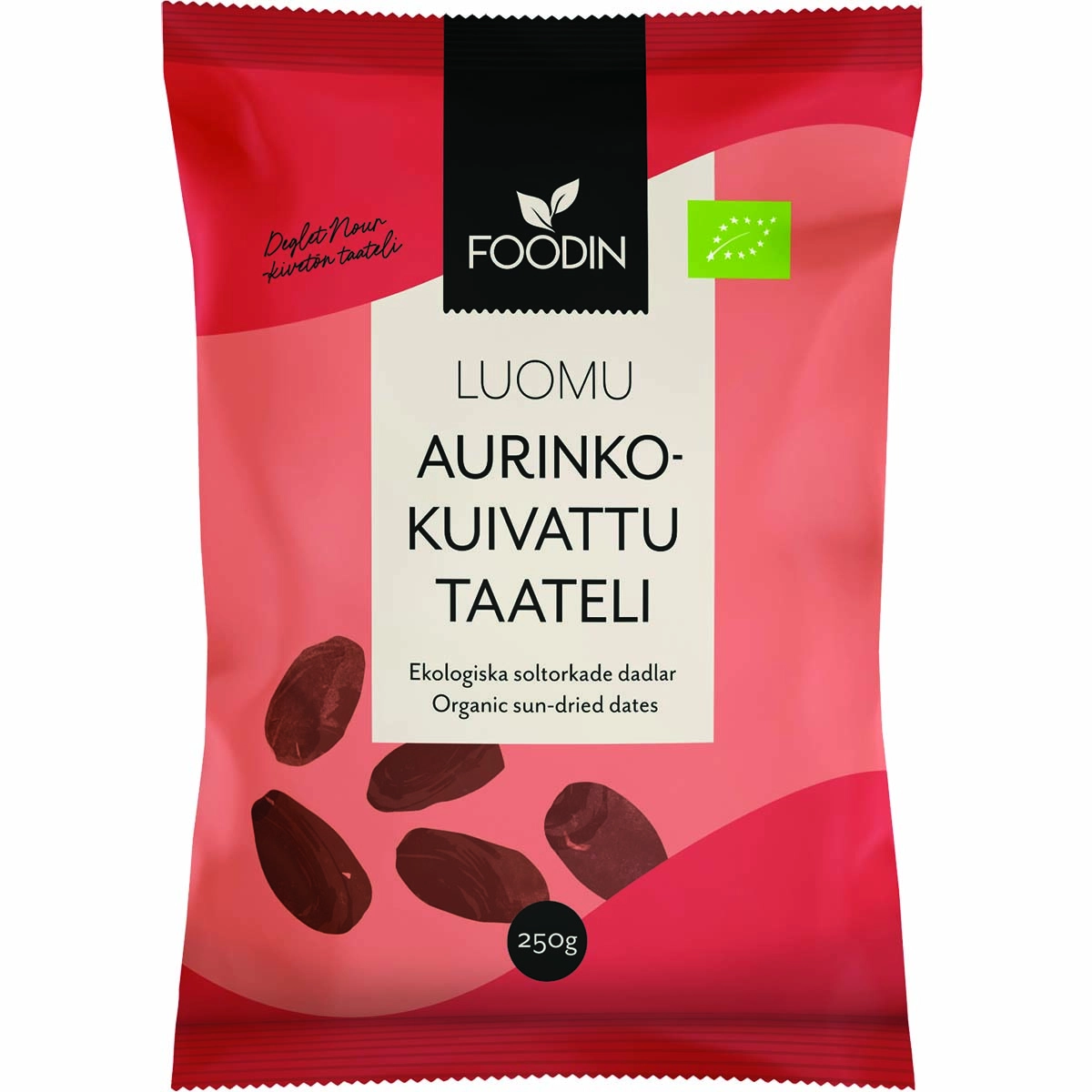 Bio Foodin sonnengetrocknete Datteln 250 g - Datteln - 6430051827921 - 0