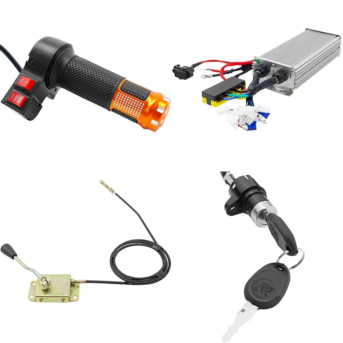 Hinterachse elektrisch 80 cm 800W 24V E-Kit - Elektrische Hinterachsen - 6438471026740 - 5