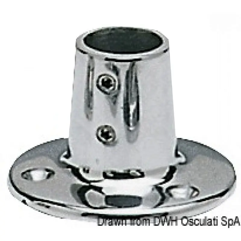 Geländerrohrhalter S.S 90° 25mm - Relinghalter und Relingsrohre - 8033137133343 - 0