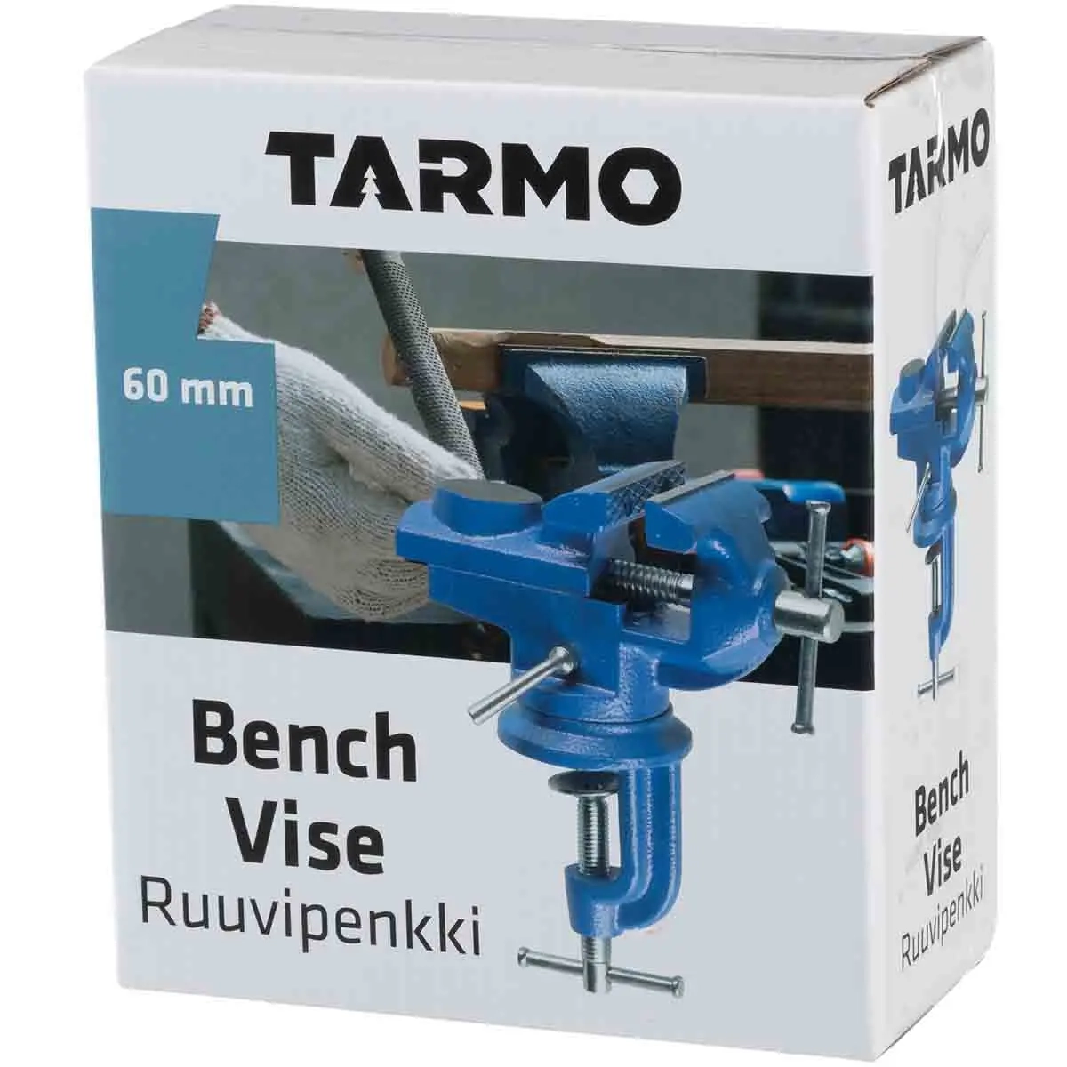 Schraubstock mit Amboss 60 mm - Schraubstock und Maschinenschraubstock - 6410416546131 - 1