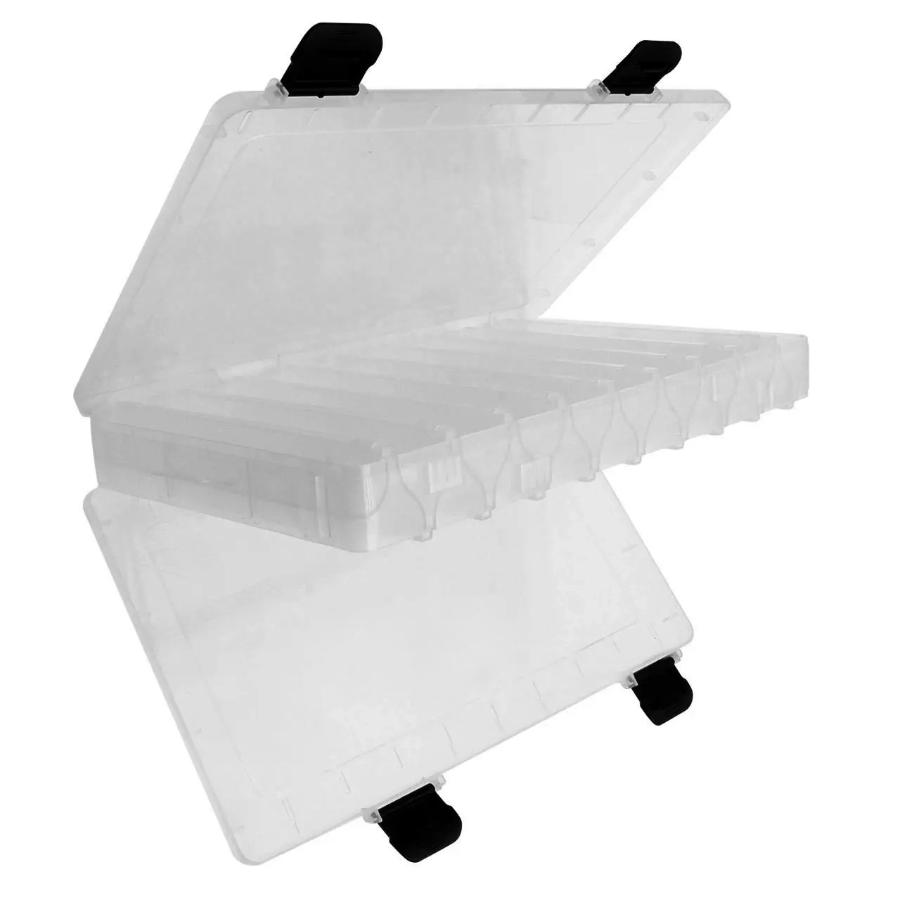 Köderbox beidseitig M 28x19x5cm - Köderboxen und Angelkoffer - 6417512519663 - 1