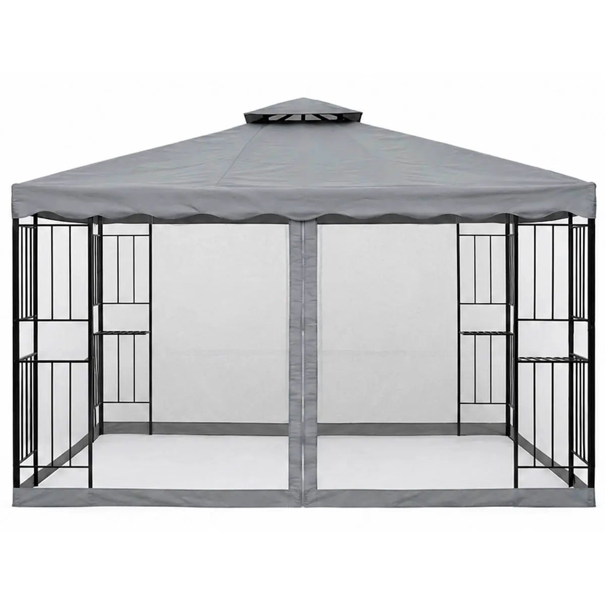 Pavillon-Dach Barcelona 3x3m Ersatzdach - Pavillons und Pergolen - 6438168093888 - 0
