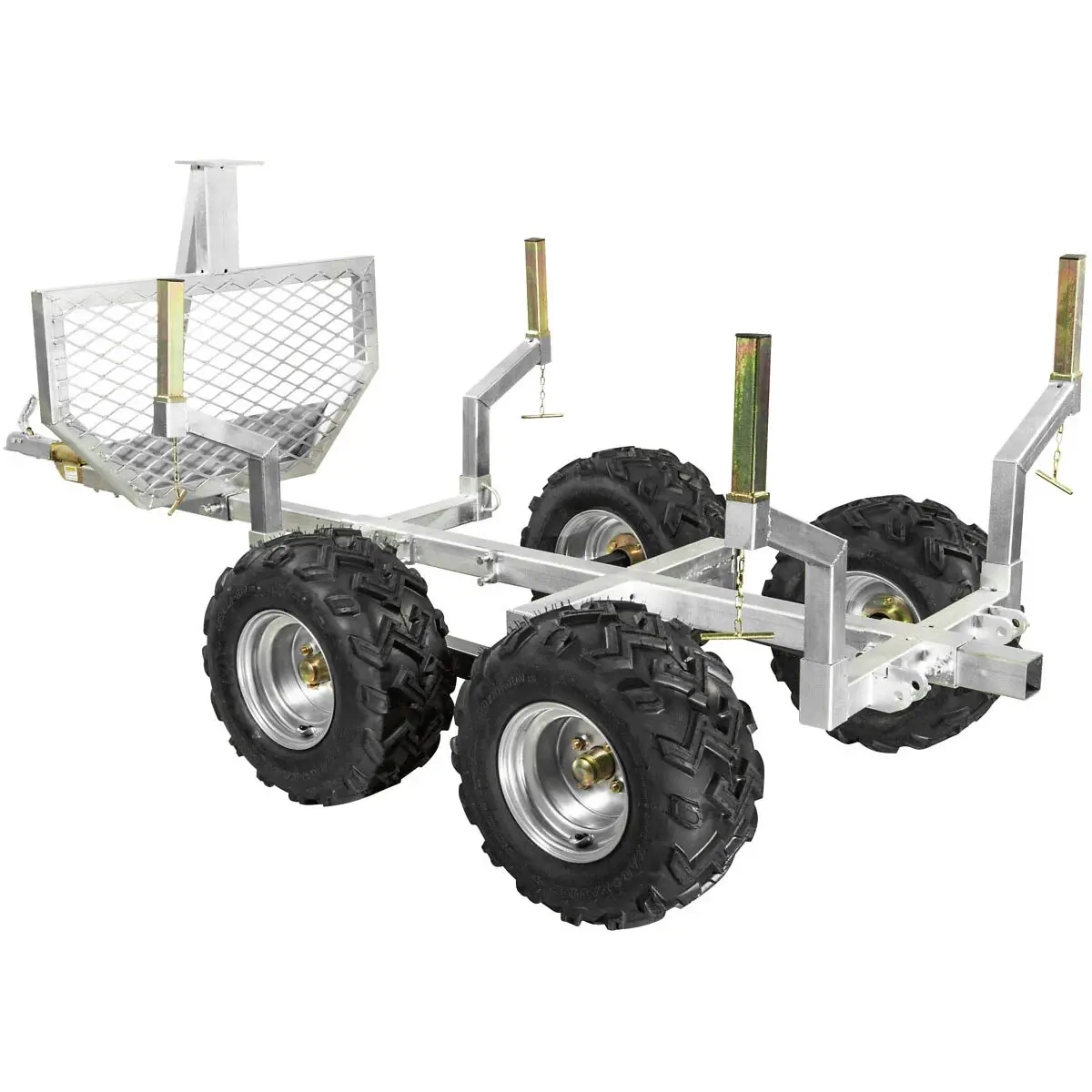 Holzwagen für Quad 1000kg PuffelSolo va - Anhänger und Holzanhänger für ATV - 6438471026818 - 2