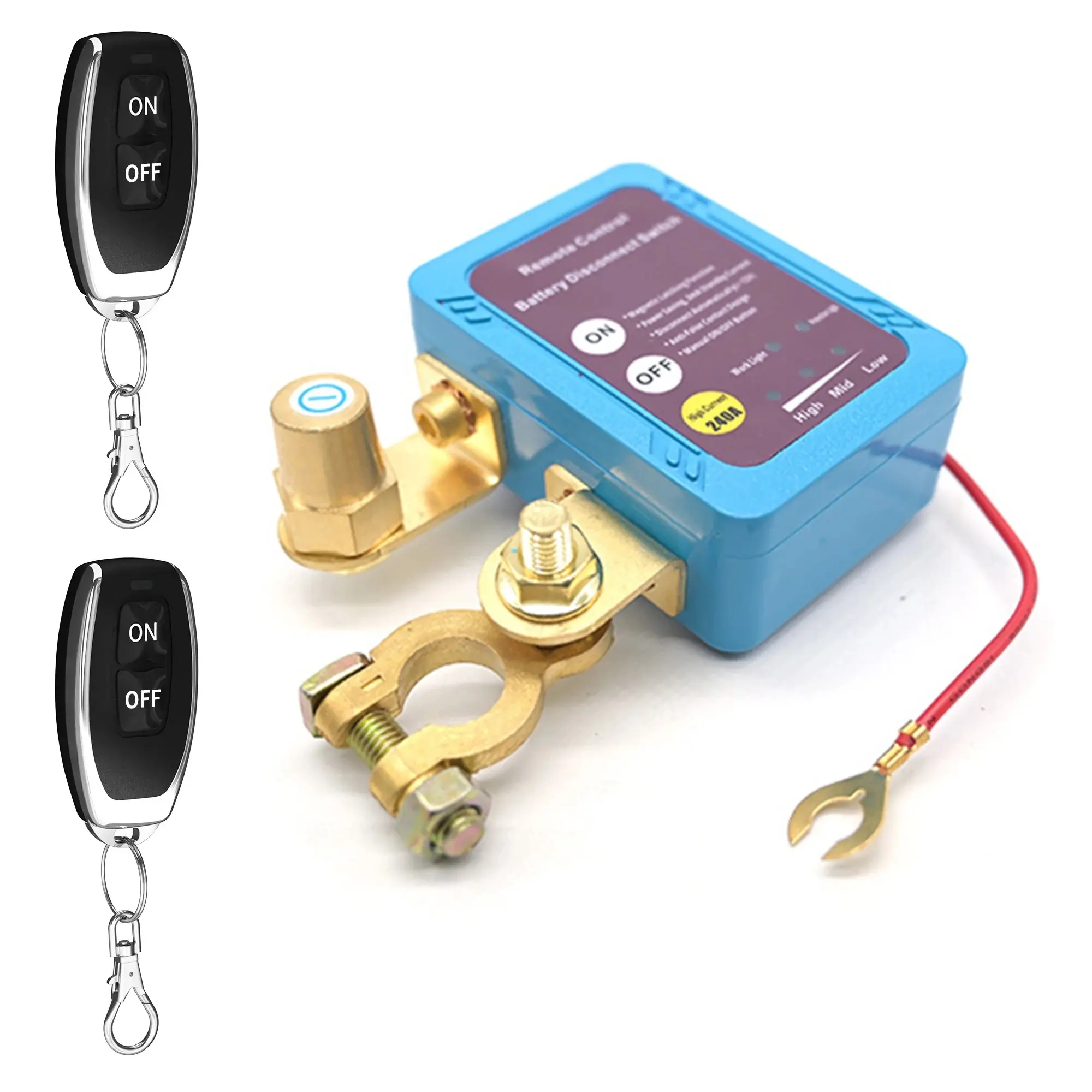 Tronic ferngesteuertes abnehmbares Relais für Batterien - Auto-Relais - 6438471286182 - 0