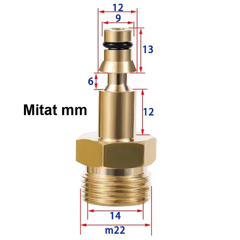 Adapter Bosch M22-F Stift 14mm -  - 6438471292886 - 1