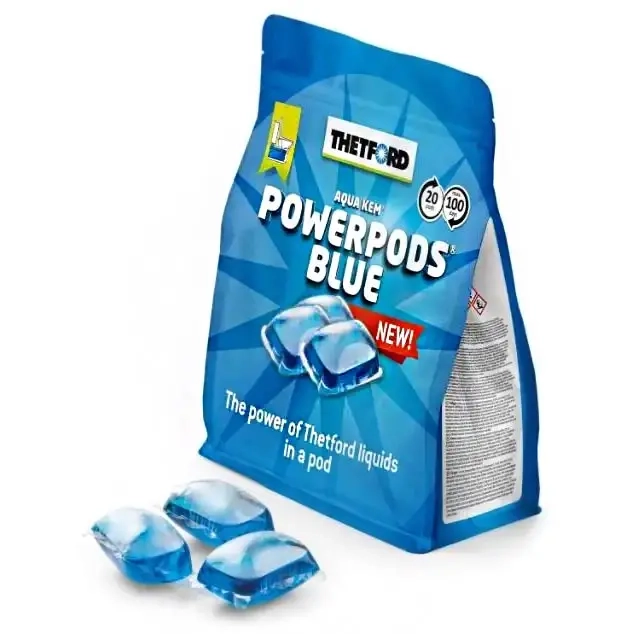 Thetford PowerPods Blue 20st kemtabletter - Sanitetsrengöringsmedel - 8710315995466 - 0