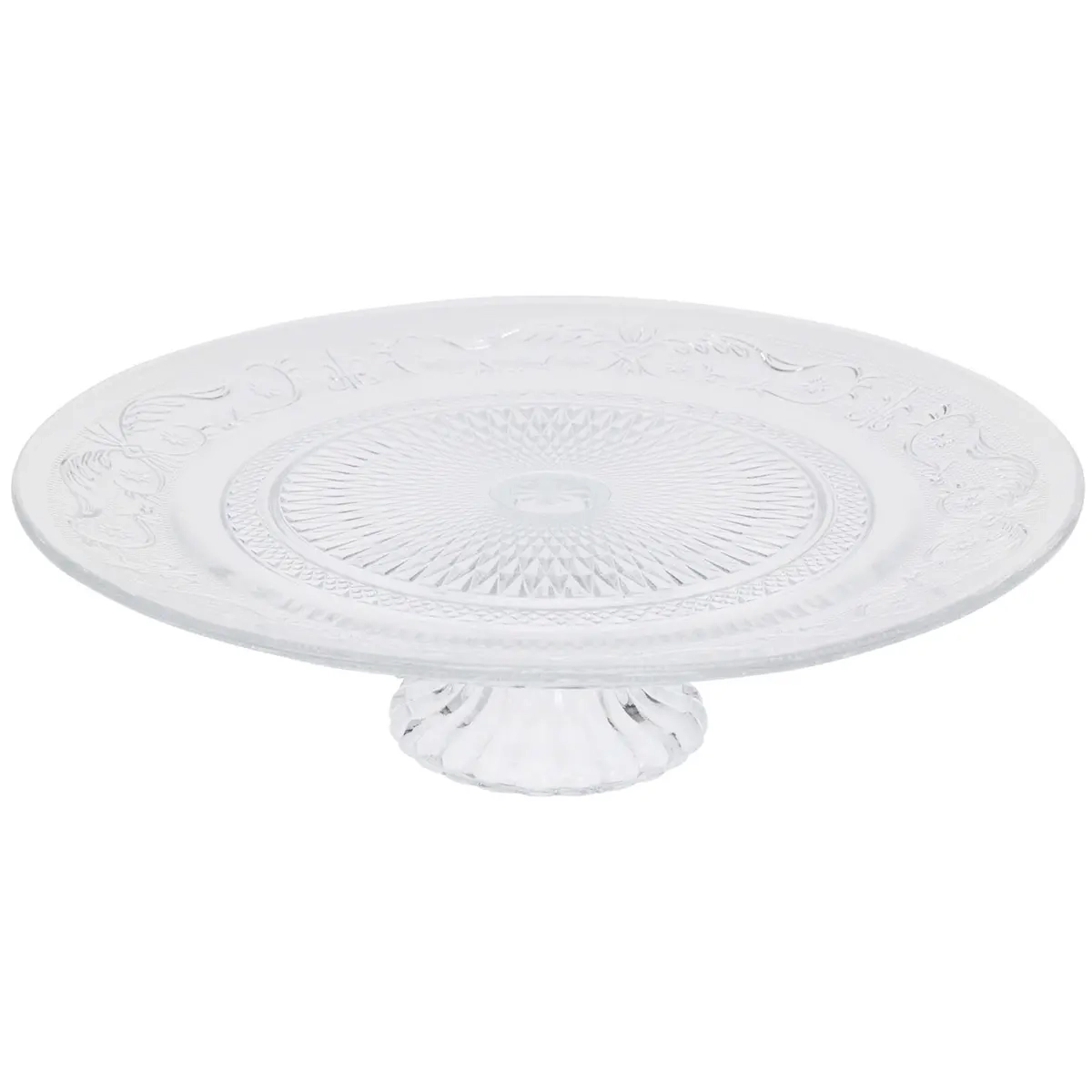 Kuchenplatte Crystal Bloom 25x7 cm - Servierschalen und Servierplatten - 8721037259248 - 0