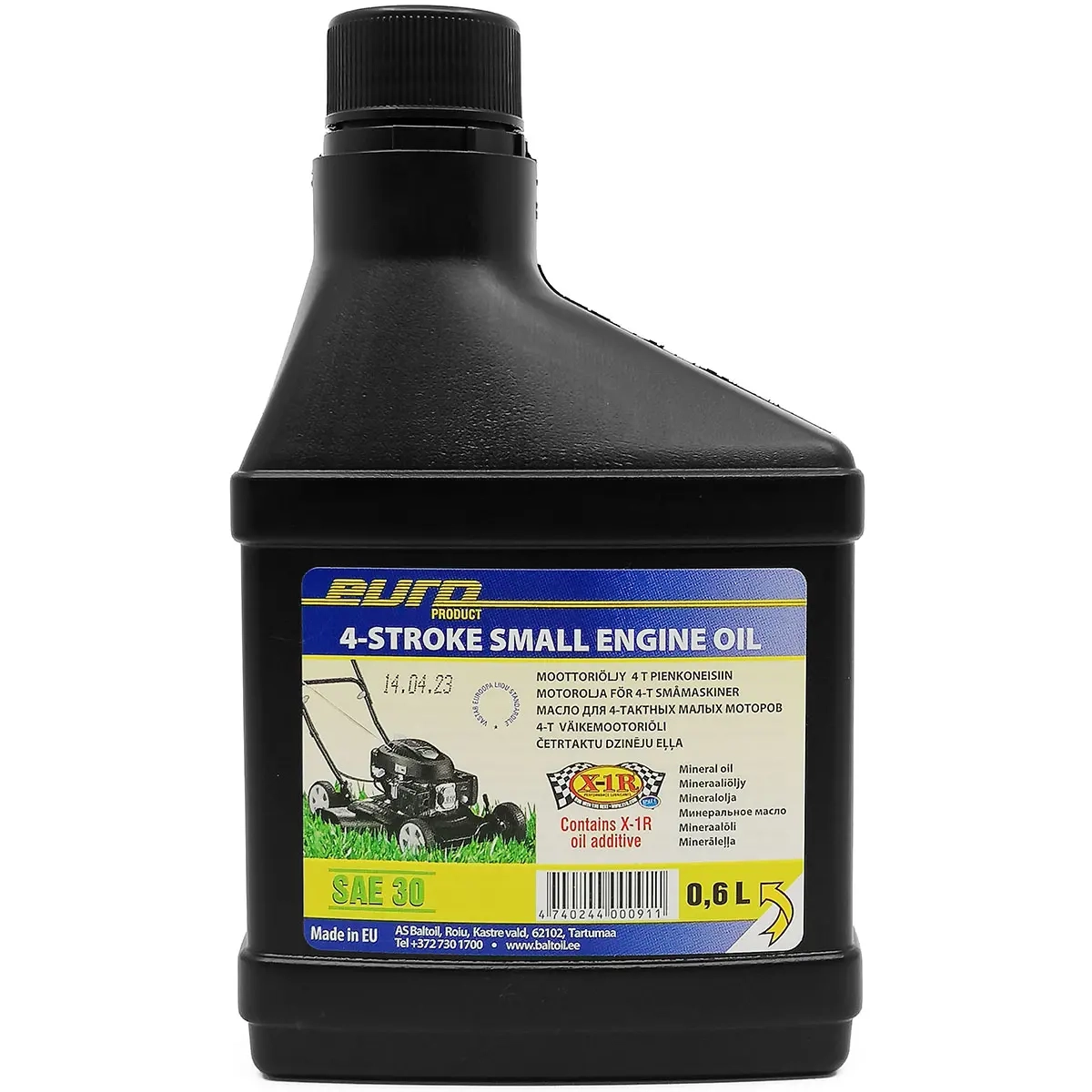 Rasenmäheröl 4T SAE 30 0,6L X-1R - 4-Takt-Öle - 4740244000911 - 0
