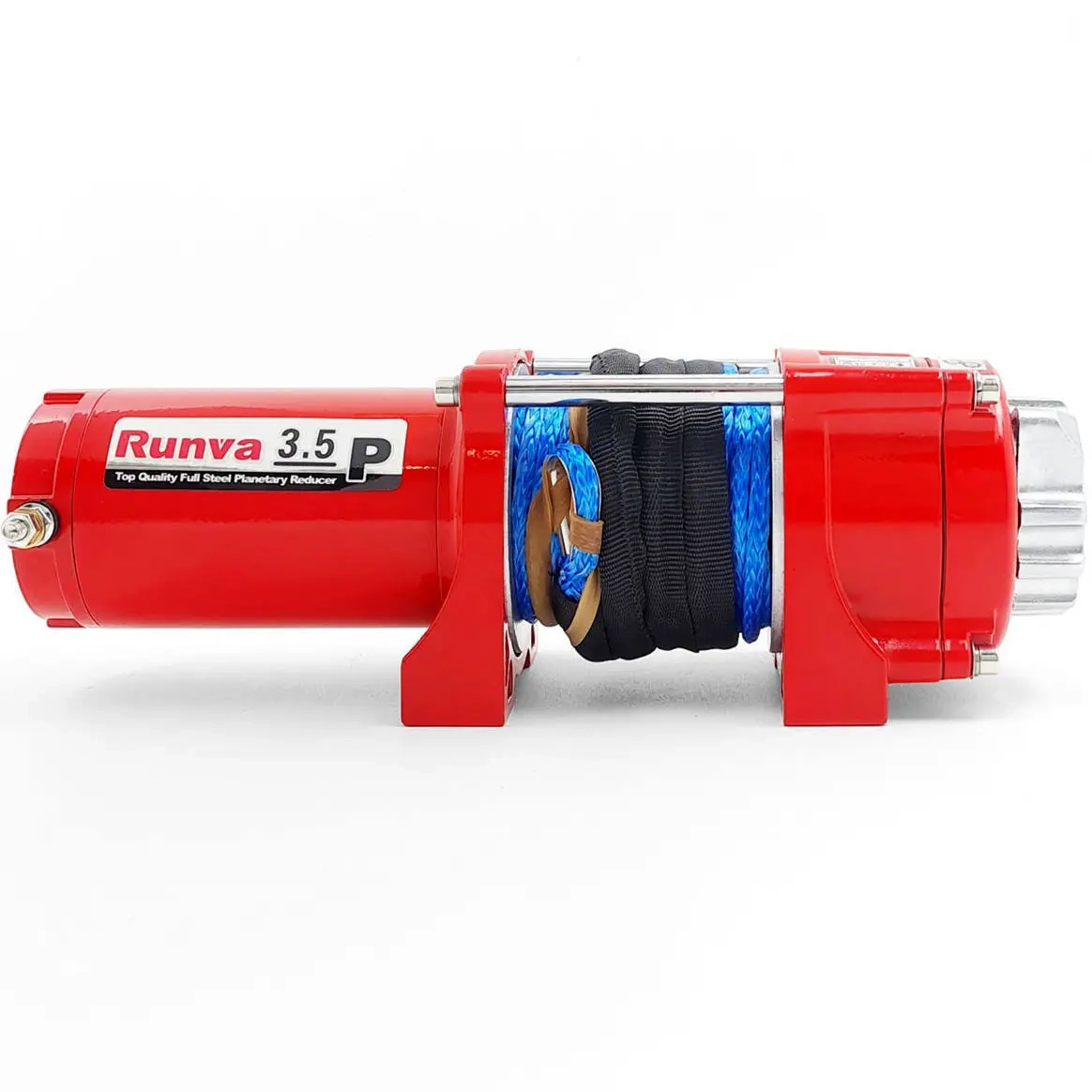 Seilwinde 1588 kg mit Seil 12V Runva Super D - Winden für ATV - 48776565776 - 0