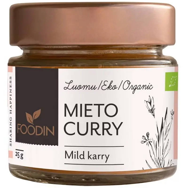 Curry Bio Foodin 25g - Gewürze - 6430048233285 - 0