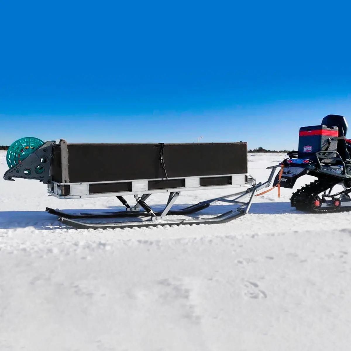 Schlitten für Schneemobil 80x260cm - Schlitten für Schneemobile - 6438168024790 - 1