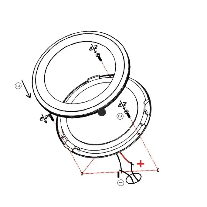 LED-Leuchte 15 cm 12 V - Beleuchtung und Lampen - 6438471031119 - 3