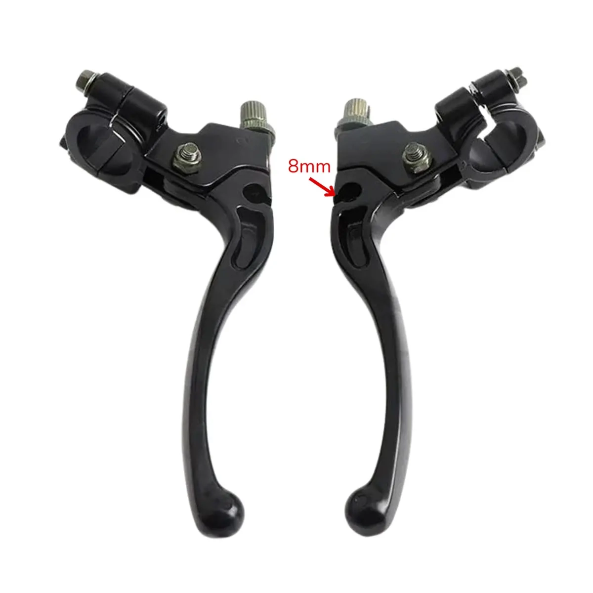 Bromshandtag par 22 mm motocrosscykel - Bromshandtag till motocross och moped - 6438471274462 - 1