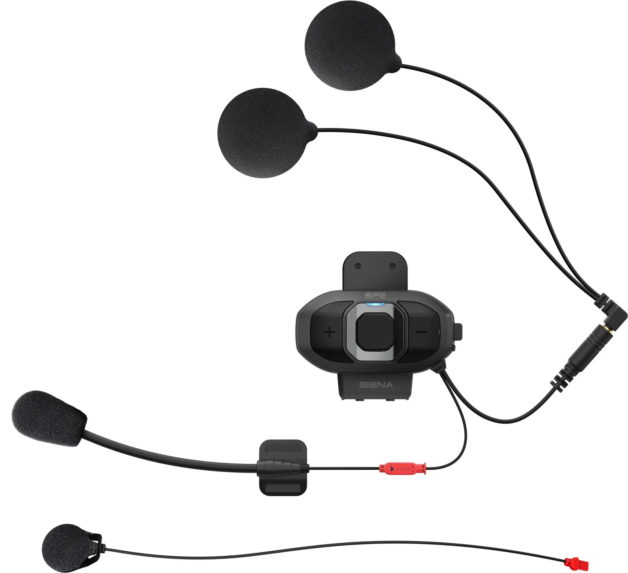 Kypärätelefon Sena SF2 BT Duopack Innehåller 2 stycken kypärätelefoner - MC hjälmkamera och tillbehör - 6438471318333 - 0