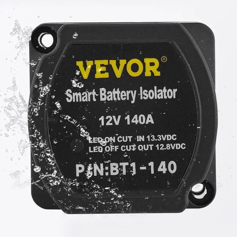 Trennrelais 12V 140A Relaissatz Vevor - Auto-Relais - 6438471345148 - 2