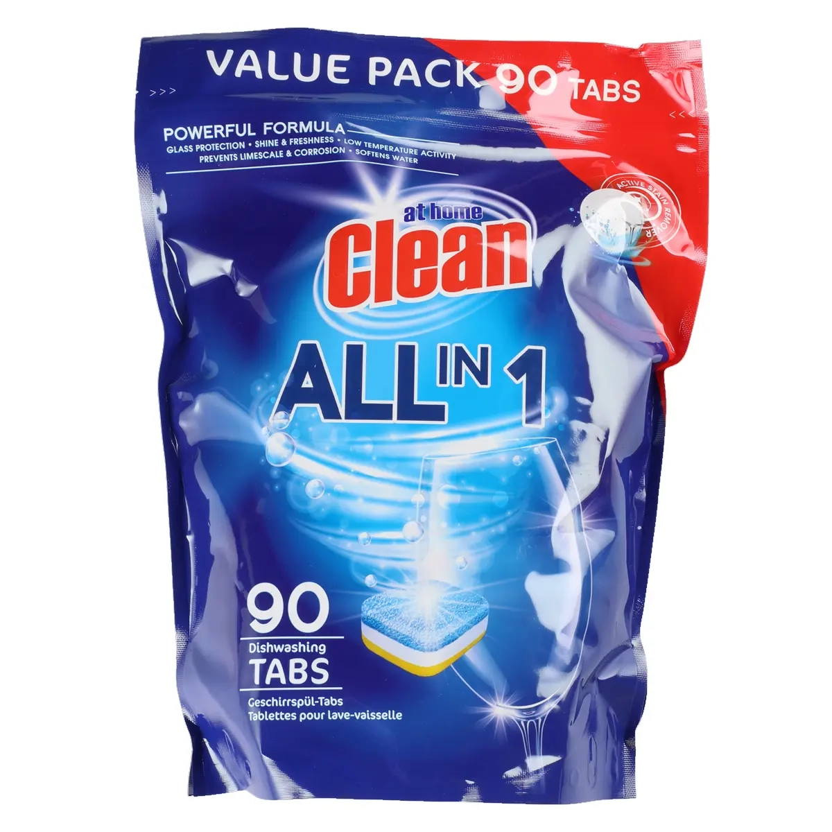 Clean Geschirrspültabs All-in-One 90 Stück - Spülmittel - 8719874192057 - 0