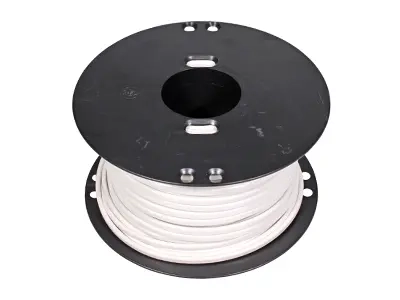 Leitung Draka 2x1,5mm² Weiß 50m Rolle - Lautsprecherkabel und Stromkabel - 02314239 - 0
