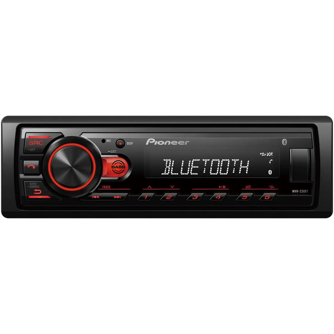 Pioneer MVH-230BT Autoradio - Auto-Audio - 4988028520129 - 0