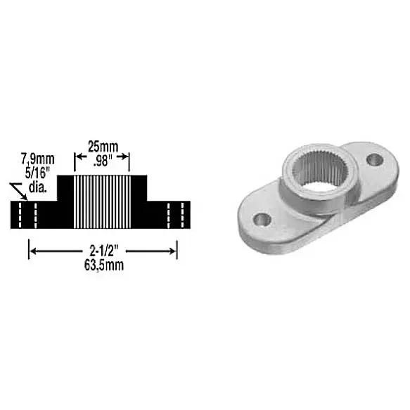 Stahldraht 25mm MTD 748-0300 - Rasenmäher-Messerwellen und Messerhalter - 5400182527015 - 1