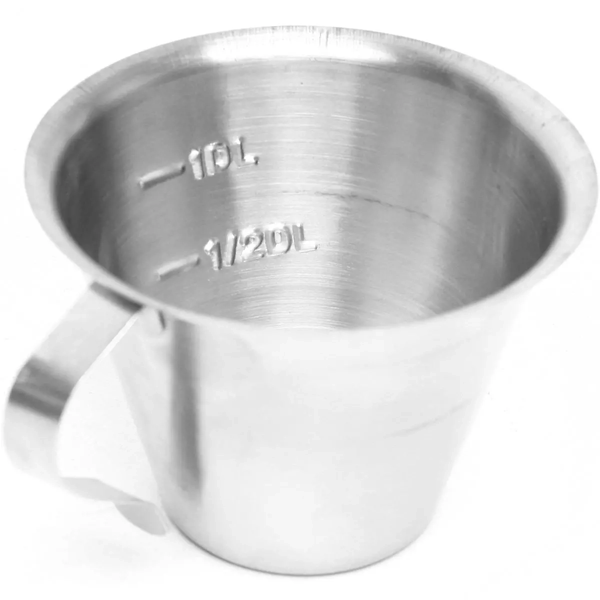 Messbecher aus Stahl 1 dl - Messbecher und Messlöffel - 6410411826528 - 1