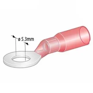 Schrumpfschlauchverbinder M5 0,5-1,5mm² 5 Stück p - Schrumpfschläuche und universelles Zubehör - 6438255200618 - 1